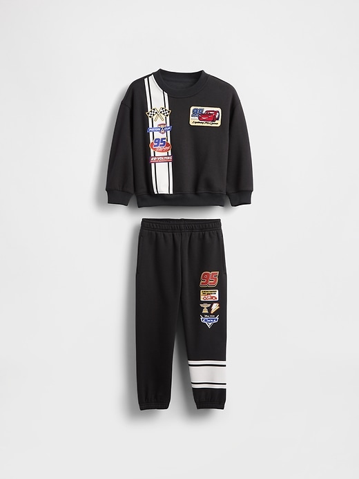 gap × disney baby toddler vintagesoft cars sweat set