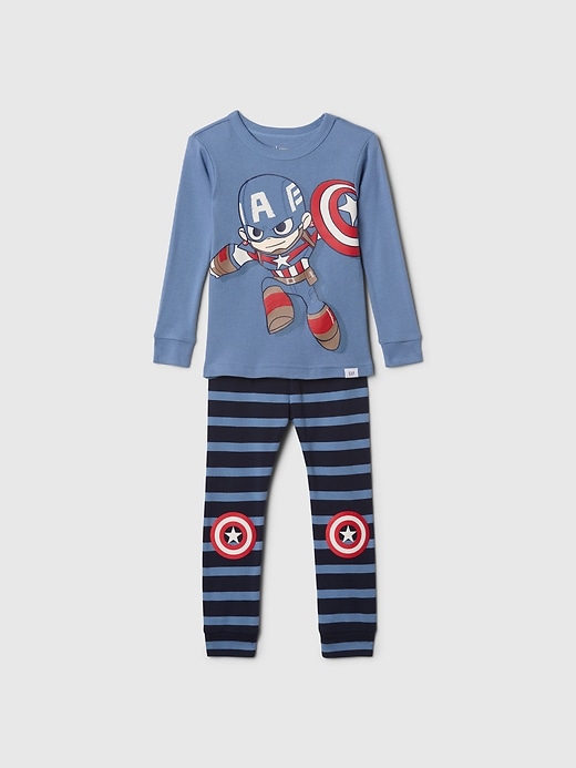 pigiama marvel in cotone biologico spazzolato per neonati e bambini piccoli