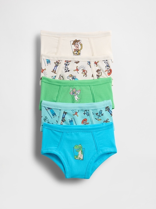 gap × disney mutandine elasticizzate in cotone biologico per bambini confezione da 5