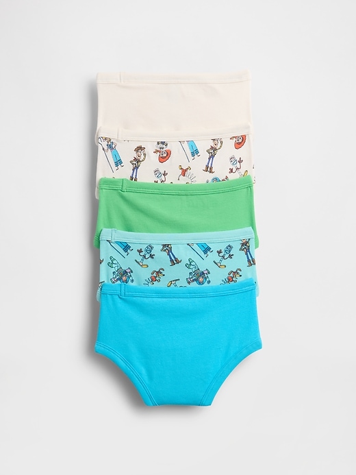 gap × disney mutandine elasticizzate in cotone biologico per bambini confezione da 5