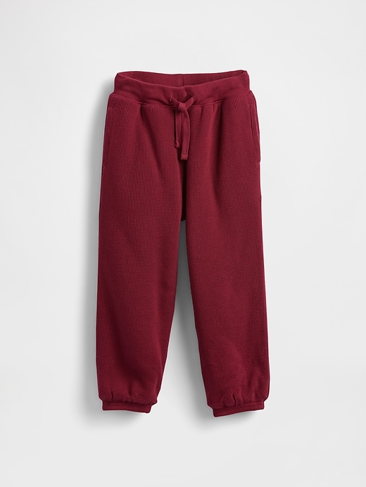 pantaloni da jogging termici con fodera in sherpa per neonati e bambini piccoli
