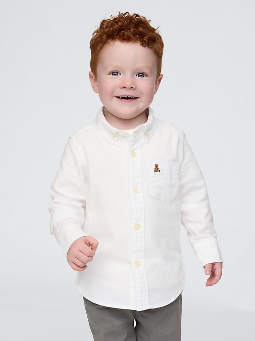 camicia oxford per neonati e bambini piccoli
