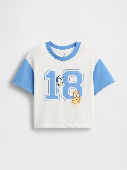 maglietta grafica bluey per neonati e bambini piccoli