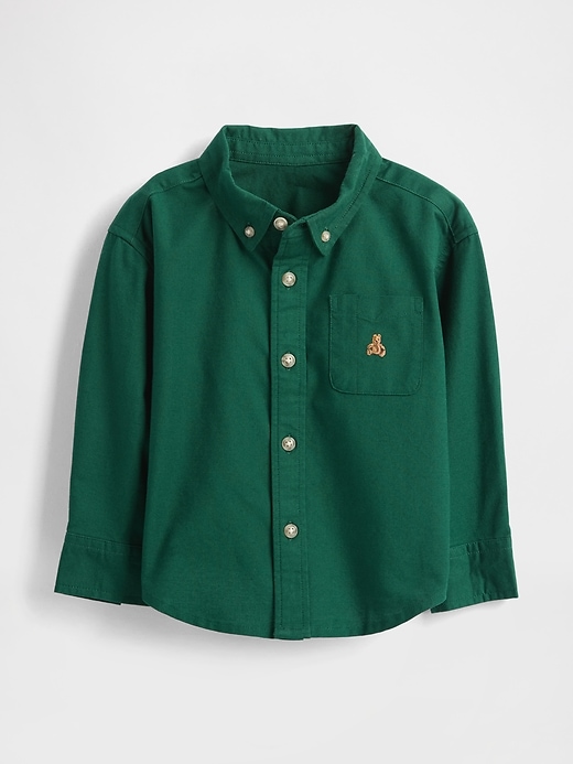 camicia oxford oversize per neonati e bambini piccoli