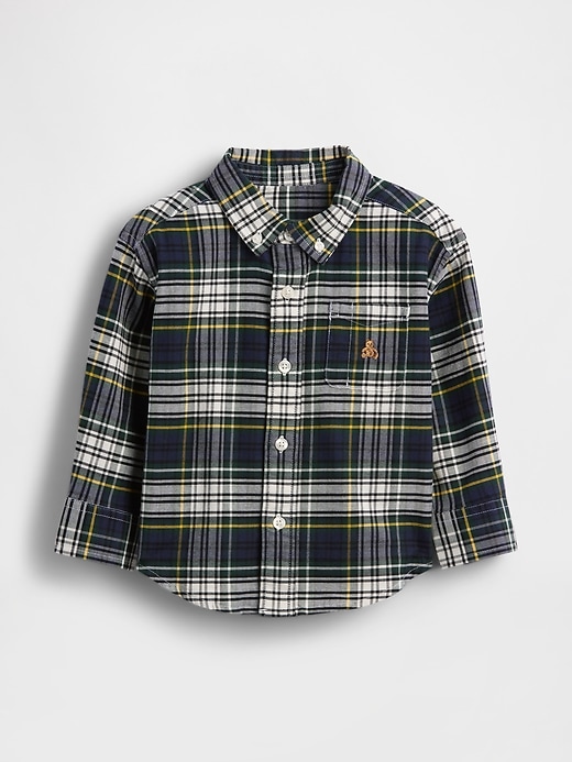 camicia oxford oversize per neonati e bambini piccoli