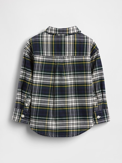 camicia oxford oversize per neonati e bambini piccoli