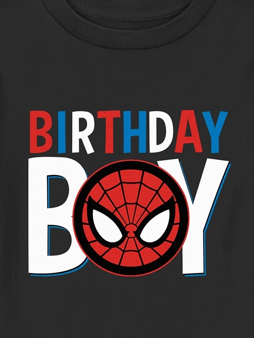 maglietta di compleanno spiderrex per bambini