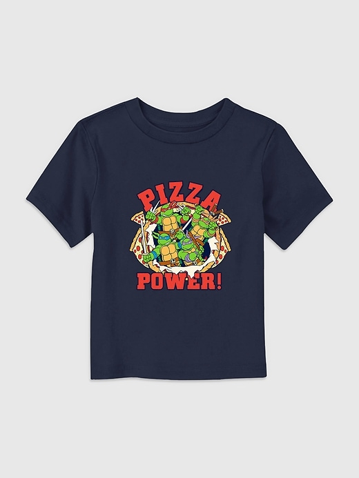 maglietta pizza power per bambini tartarughe ninja mutanti adolescenti