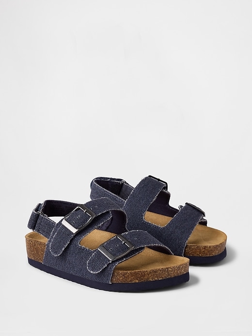 sandali in sughero con fibbia per bambini