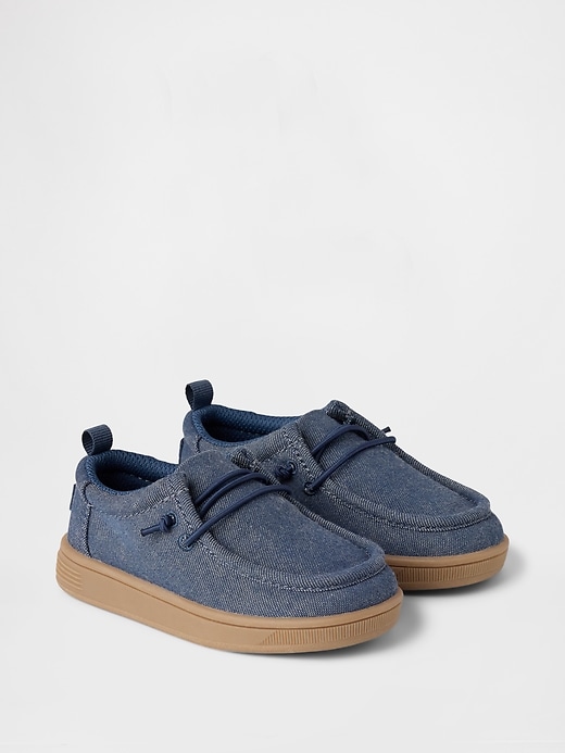sneakers chambray moc per neonati e bambini piccoli