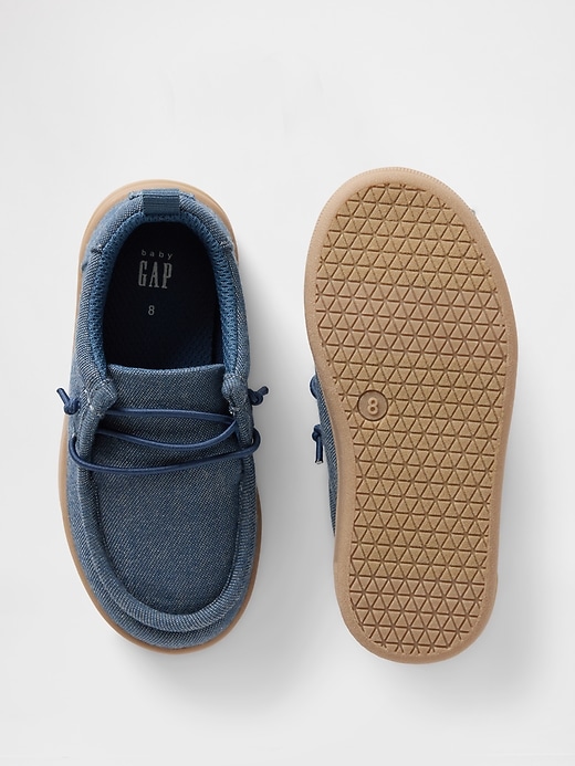 sneakers chambray moc per neonati e bambini piccoli