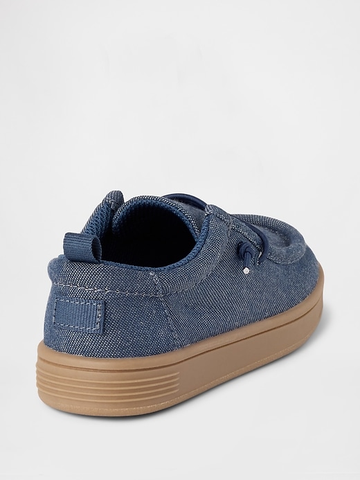 sneakers chambray moc per neonati e bambini piccoli