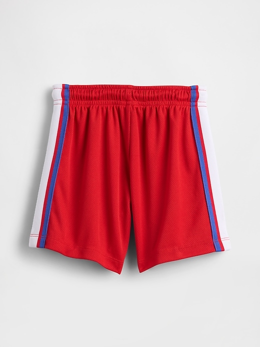 pantaloncini in rete riciclata gap × disney per neonati e bambini piccoli