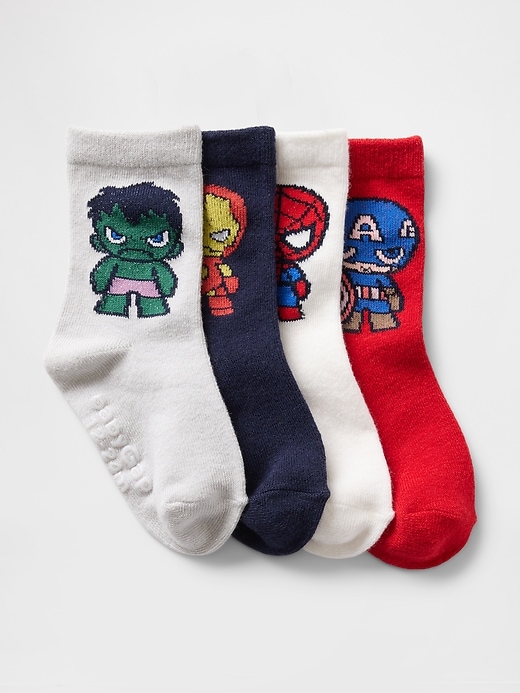 calzini marvel per neonati e bambini confezione da 4