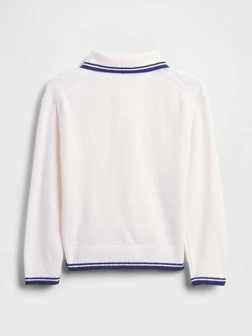 maglione polo cashsoft per neonati e bambini