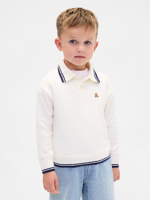 maglione polo cashsoft per neonati e bambini