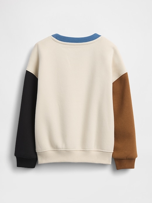 felpa vintagesoft colorblock per neonati e bambini