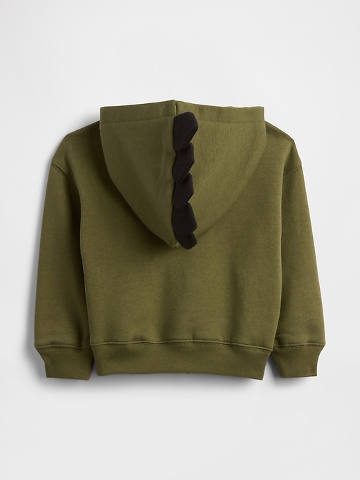 felpa con cappuccio e zip vintagesoft dino per neonati e bambini