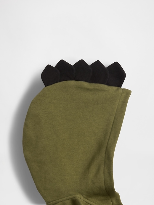 felpa con cappuccio e zip vintagesoft dino per neonati e bambini