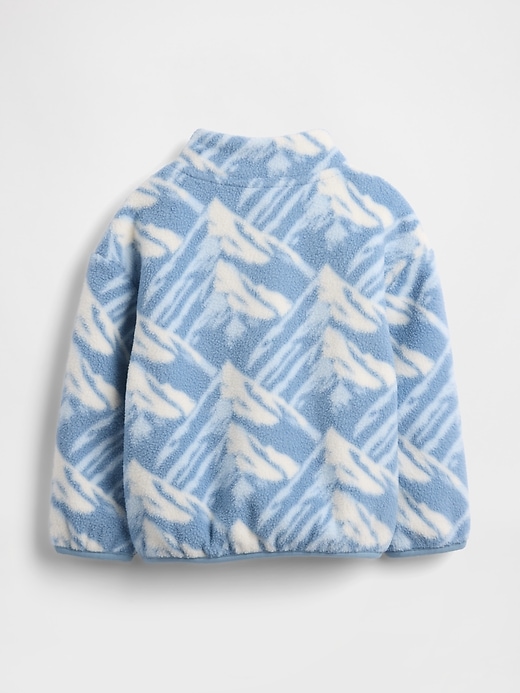 maglione con cerniera a un quarto per neonati e bambini piccoli