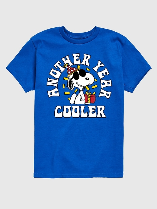 maglietta grafica a maniche corte toddler peanuts another year cooler