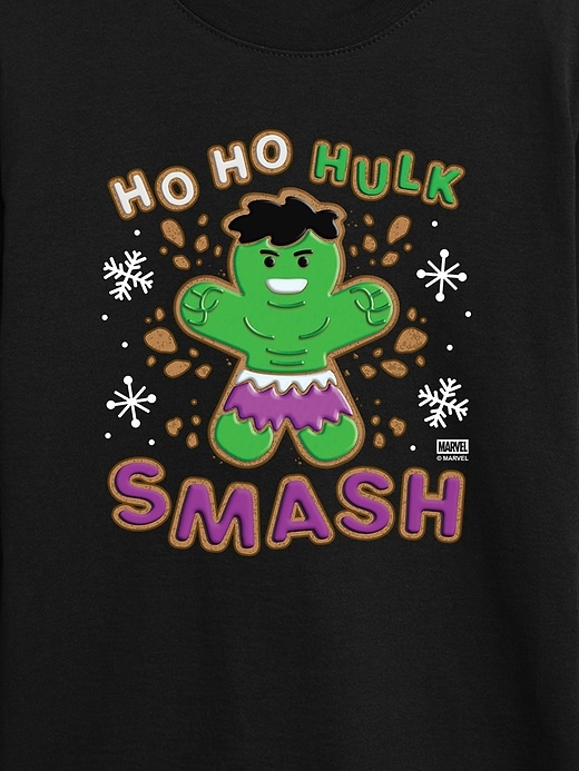 maglietta a maniche lunghe per bambini the hulk ho ho hulk smash