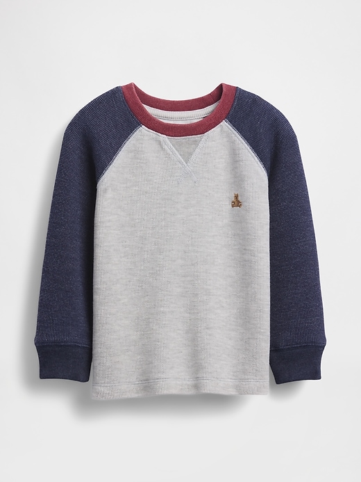 maglia girocollo testurizzata per neonati e bambini piccoli