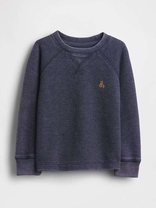 maglia girocollo testurizzata per neonati e bambini piccoli