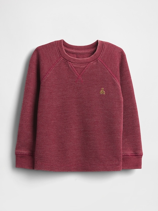 maglia girocollo testurizzata per neonati e bambini piccoli