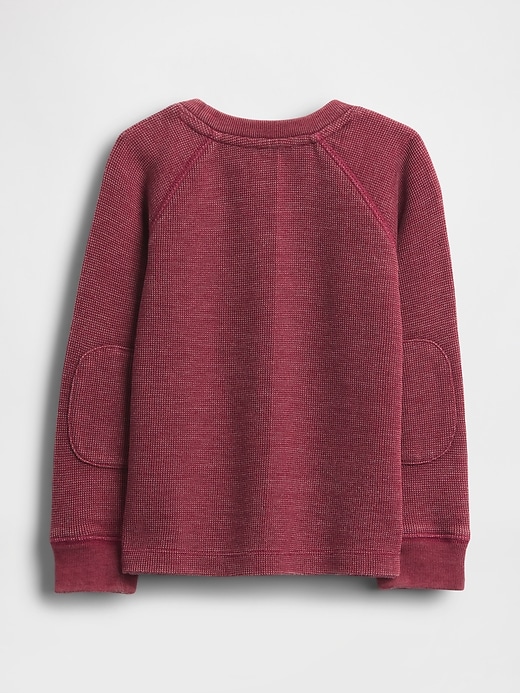 maglia girocollo testurizzata per neonati e bambini piccoli