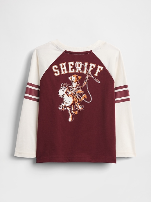 t-shirt in jersey raglan per neonati e bambini piccoli gap × disney