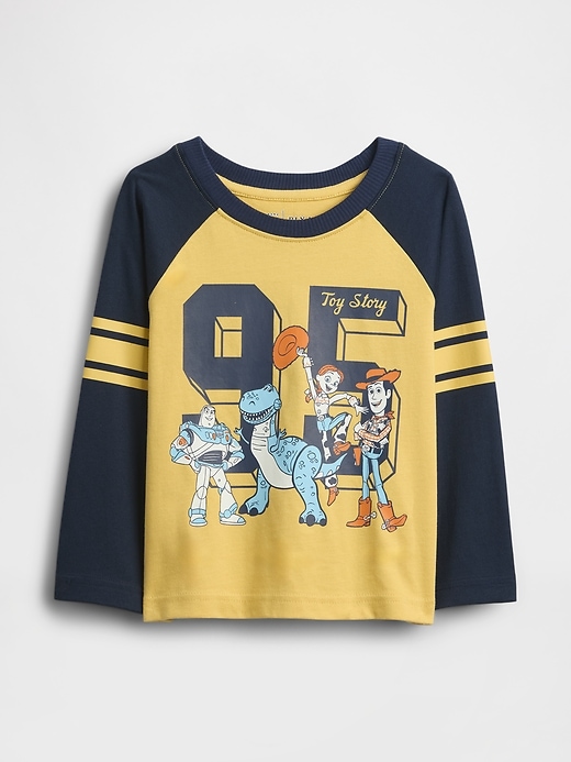 t-shirt in jersey raglan per neonati e bambini piccoli gap × disney