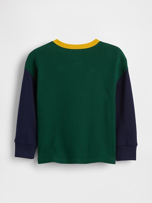 maglietta henley per neonati e bambini piccoli