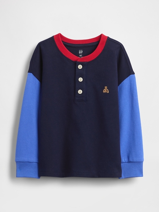 maglietta henley per neonati e bambini piccoli
