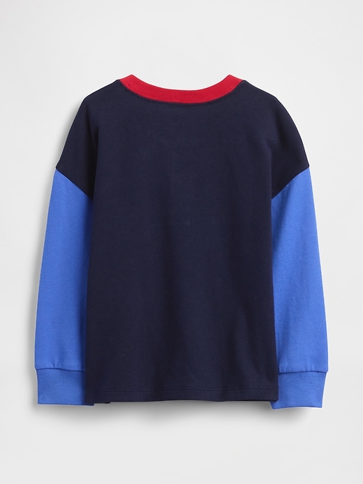 maglietta henley per neonati e bambini piccoli