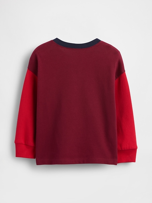 maglietta henley per neonati e bambini piccoli