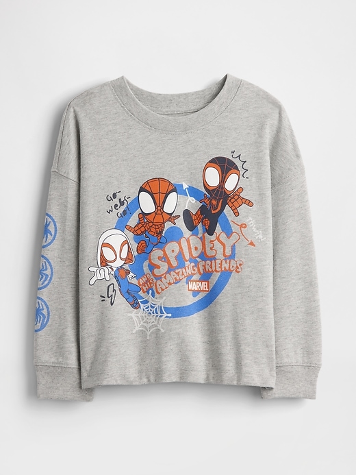 maglietta grafica marvel per neonati e bambini piccoli