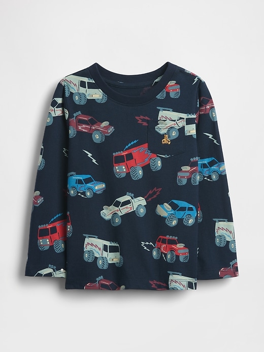 maglietta con tasca abbinabile per neonati e bambini piccoli