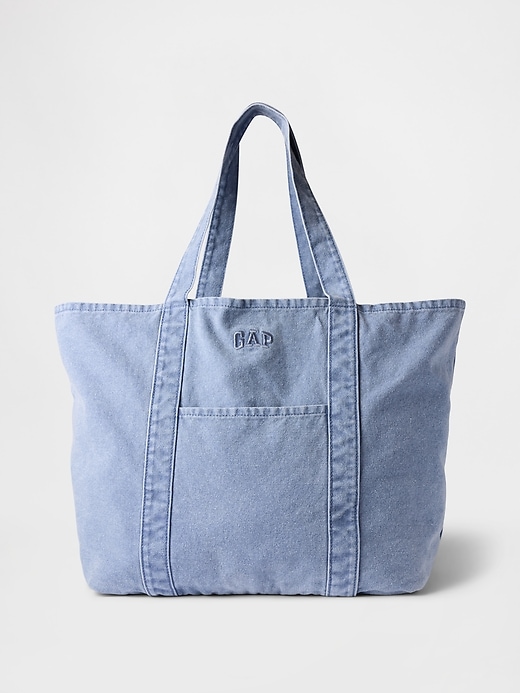 borsa tote con logo gap