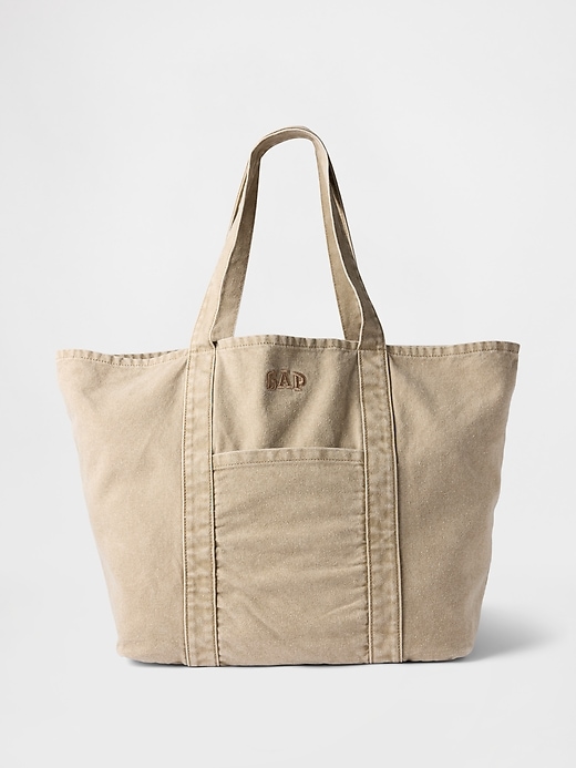 borsa tote con logo gap