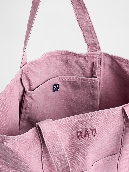 borsa tote con logo gap