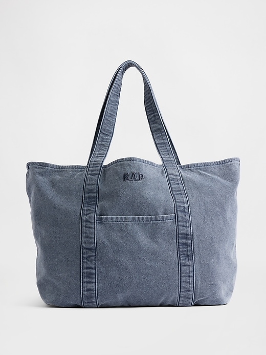 borsa tote con logo gap
