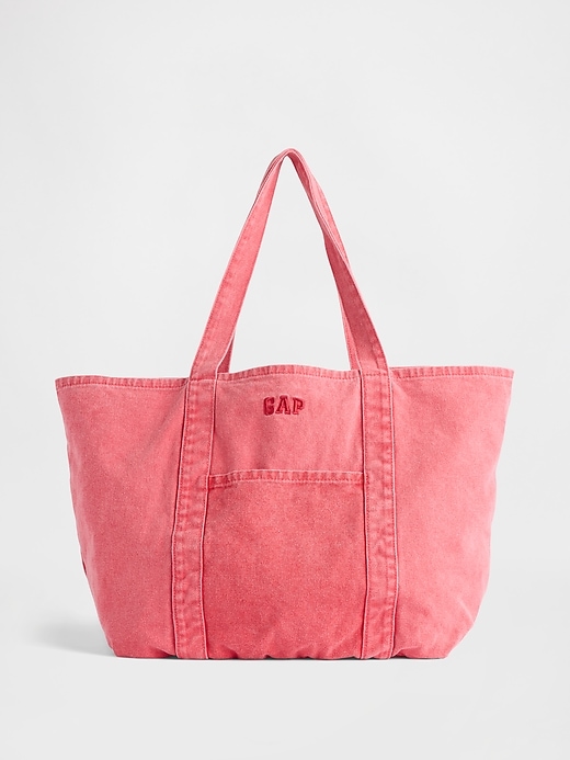 borsa tote con logo gap