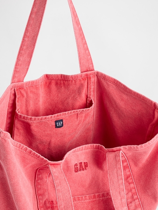 borsa tote con logo gap