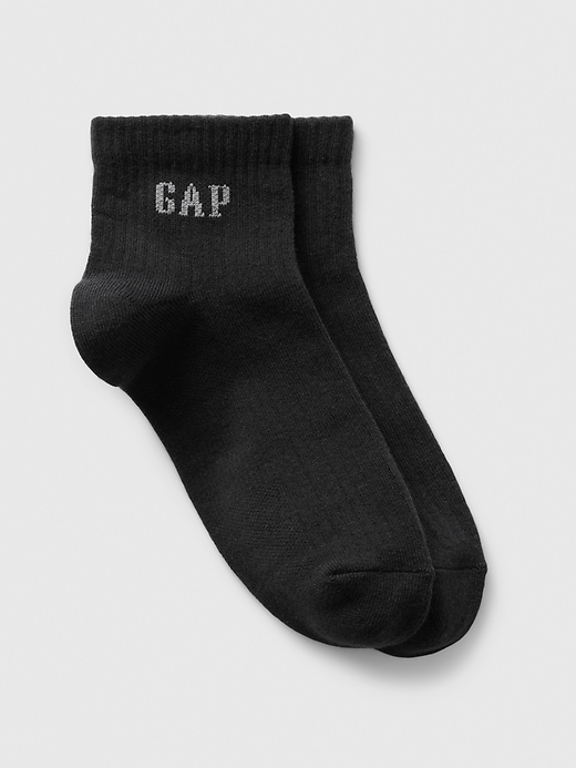 calzini gap logo quarter crew