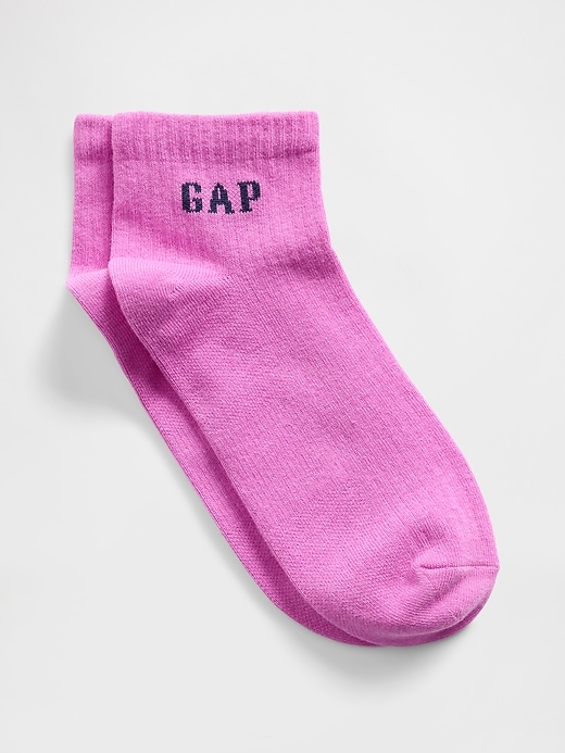 calzini gap logo quarter crew