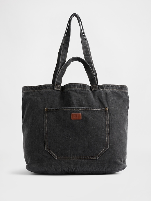 borsa tote in denim