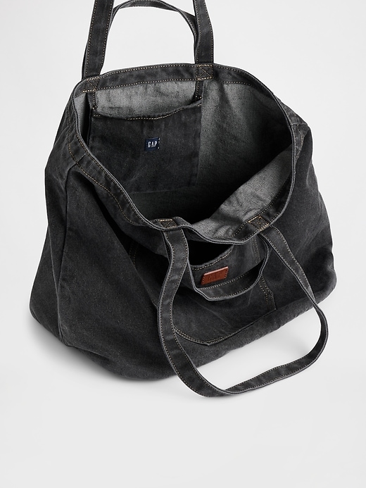 borsa tote in denim
