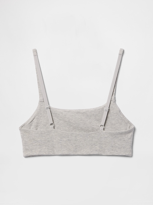 reggiseno bralette in cotone elasticizzato biologico