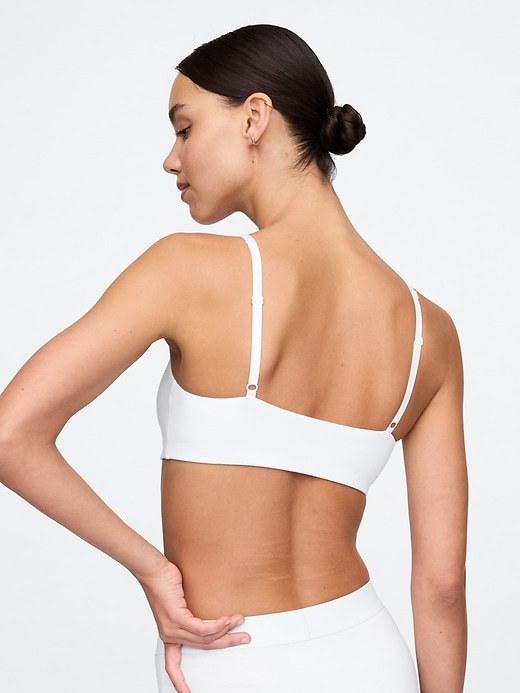 reggiseno bralette in cotone elasticizzato biologico